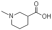 1-甲基哌啶-3-甲酸分子结构 (CAS 5657-70-5)