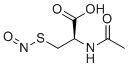 S-nitroso-N-acetylcysteine molecular structure (CAS 56577-02-7)