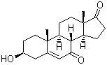 7-酮基去氢表雄酮分子结构 (CAS 566-19-8)