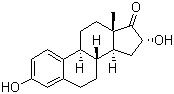 结构式 CAS# 566-76-7, 16alpha-羟基雌酚酮