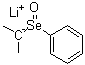alpha-Lithioisopropyl phenyl selenoxide molecular structure (CAS 56602-34-7)