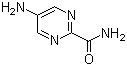 5-Amino-2-pyrimidinecarboxamide molecular structure (CAS 56621-97-7)