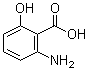 6-羟基邻氨基苯甲酸分子结构 (CAS 567-62-4)