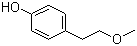 structure of CAS# 56718-71-9, p-(2-Methoxyethyl) phenol;4-(2-Methoxyethyl)-phenol