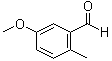 5-Methoxy-2-methylbenzaldehyde molecular structure (CAS 56724-09-5)