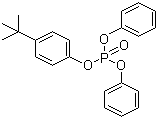 tert-Butylphenyl diphenyl phosphate molecular structure (CAS 56803-37-3)