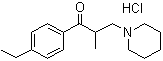 Eperisone hydrochloride molecular structure (CAS 56839-43-1)