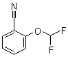 structure of CAS# 56935-78-5, 2-(Difluoromethoxy)benzonitrile