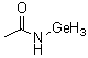 乙酰氨基锗烷分子结构 (CAS 5695-52-3)