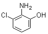 2-Amino-3-chlorophenol molecular structure (CAS 56962-00-6)
