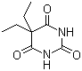 Barbital molecular structure (CAS 57-44-3)
