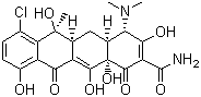 金霉素分子结构 (CAS 57-62-5)