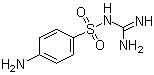 结构式 CAS# 57-67-0, 磺胺脒; 4-氨基-N-(氨基亚氨基甲基)苯磺酰胺
