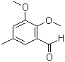 2,3-Dimethoxy-5-methylbenzaldehyde molecular structure (CAS 5701-86-0)