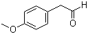 (4-Methoxyphenyl)acetaldehyde molecular structure (CAS 5703-26-4)
