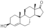 (3beta)-3-羟基雄甾-4-烯-17-酮分子结构 (CAS 571-44-8)