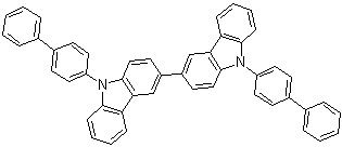 9,9'-Bis([1,1'-biphenyl]-4-yl)-3,3'-bi-9H-carbazole molecular structure (CAS 57102-51-9)