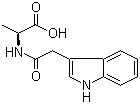 结构式 CAS# 57105-39-2, N-(3-吲哚乙酰基)-L-丙氨酸