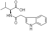 structure of CAS# 57105-42-7, N-(3-Indolylacetyl)-L-valine;Indole-3-acetyl-L-valine