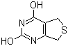 5,7-Dihydrothieno[3,4-d]pyrimidine-2,4-diol molecular structure (CAS 5719-34-6)