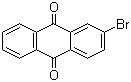 structure of CAS# 572-83-8, 2-Bromoanthraquinone;2-Bromo-9,10-anthraquinone
