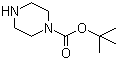 tert-Butyl 1-piperazinecarboxylate molecular structure (CAS 57260-71-6)