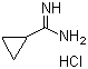 Cyclopropane-1-carboximidamide hydrochloride molecular structure (CAS 57297-29-7)