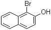 1-溴-2-萘酚分子结构 (CAS 573-97-7)