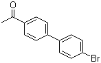 structure of CAS# 5731-01-1, 4'-(4-Bromophenyl)acetophenone ;4-Acetyl-4'-bromobiphenyl