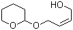 (Z)-4-[(Tetrahydro-2H-pyran-2-yl)oxy]-2-buten-1-ol molecular structure (CAS 57323-06-5)
