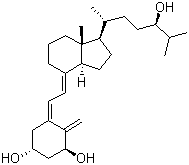 Tacalcitol molecular structure (CAS 57333-96-7)