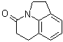 structure of CAS# 57369-32-1, Pyroquilone;4-Oxo-1,2,5,6-tetrahydro-4H-pyrrolo[3,2,1-ij]quinoline; CG 114; CGA 49104; Coratop; Fongorene; Fungorene; Pyroquilon