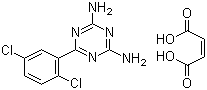 Irsogladine maleate molecular structure (CAS 57381-28-9)