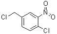 structure of CAS# 57403-35-7, 4-Chloro-3-nitrobenzyl chloride;1-Chloro-4-(chloromethyl)-2-nitrobenzene