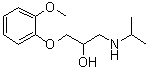 莫普洛尔分子结构 (CAS 5741-22-0)