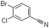structure of CAS# 57418-97-0, 4-Bromo-3-chlorobenzonitrile