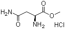 L-天冬酰胺甲酯盐酸盐分子结构 (CAS 57461-34-4)