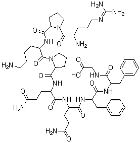 1-9-Substance P molecular structure (CAS 57468-17-4)