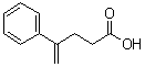 4-苯基-4-戊烯酸分子结构 (CAS 5747-06-8)