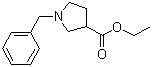 structure of CAS# 5747-92-2, Ethyl 1-benzylpyrrolidine-3-carboxylate;1-Benzylpyrrolidine-3-carboxylic acid ethyl ester