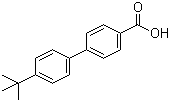 结构式 CAS# 5748-42-5, 4-(4-叔丁基苯基)苯甲酸