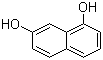结构式 CAS# 575-38-2, 1,7-二羟基萘
