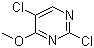 2,5-Dichloro-4-methoxypyrimidine molecular structure (CAS 5750-74-3)