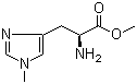 N'-Methyl-L-histidine methyl ester molecular structure (CAS 57519-09-2)