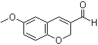 6-Methoxy-2H-chromene-3-carbaldehyde molecular structure (CAS 57543-40-5)