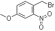 4-Methoxy-2-nitrobenzyl bromide molecular structure (CAS 57559-52-1)