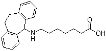 Amineptine molecular structure (CAS 57574-09-1)