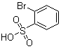 2-Bromobenzenesulfonic acid molecular structure (CAS 576-92-1)