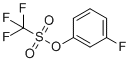 m-Fluorophenyl trifluoromethanesulfonate molecular structure (CAS 57606-65-2)