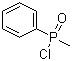 structure of CAS# 5761-97-7, Methylphenylphosphinic chloride;Methylphenylphosphinyl chloride